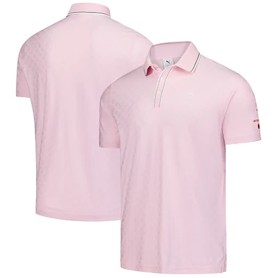 Men's Puma Arnold Palmer Invitational Tipped Jacquard Polo