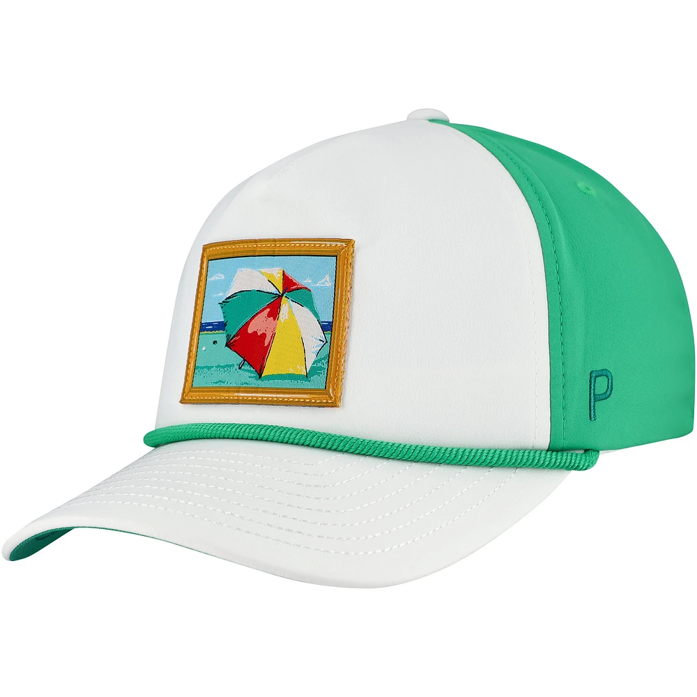 Men's Puma  White Arnold Palmer Invitational Adjustable Rope Hat