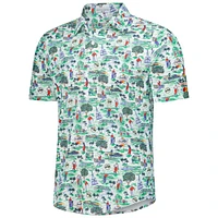 Men's Smith & Quinn  Green 2025 Arnold Palmer Invitational Toile Boatyard Button-Down Shirt