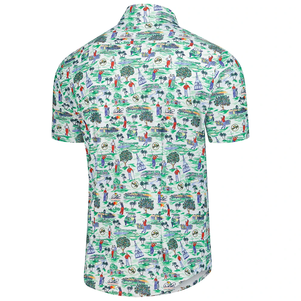 Men's Smith & Quinn  Green 2025 Arnold Palmer Invitational Toile Boatyard Button-Down Shirt