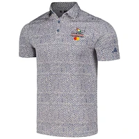 Men's adidas Blue Arnold Palmer Invitational Ultimate365 Jacquard Polo