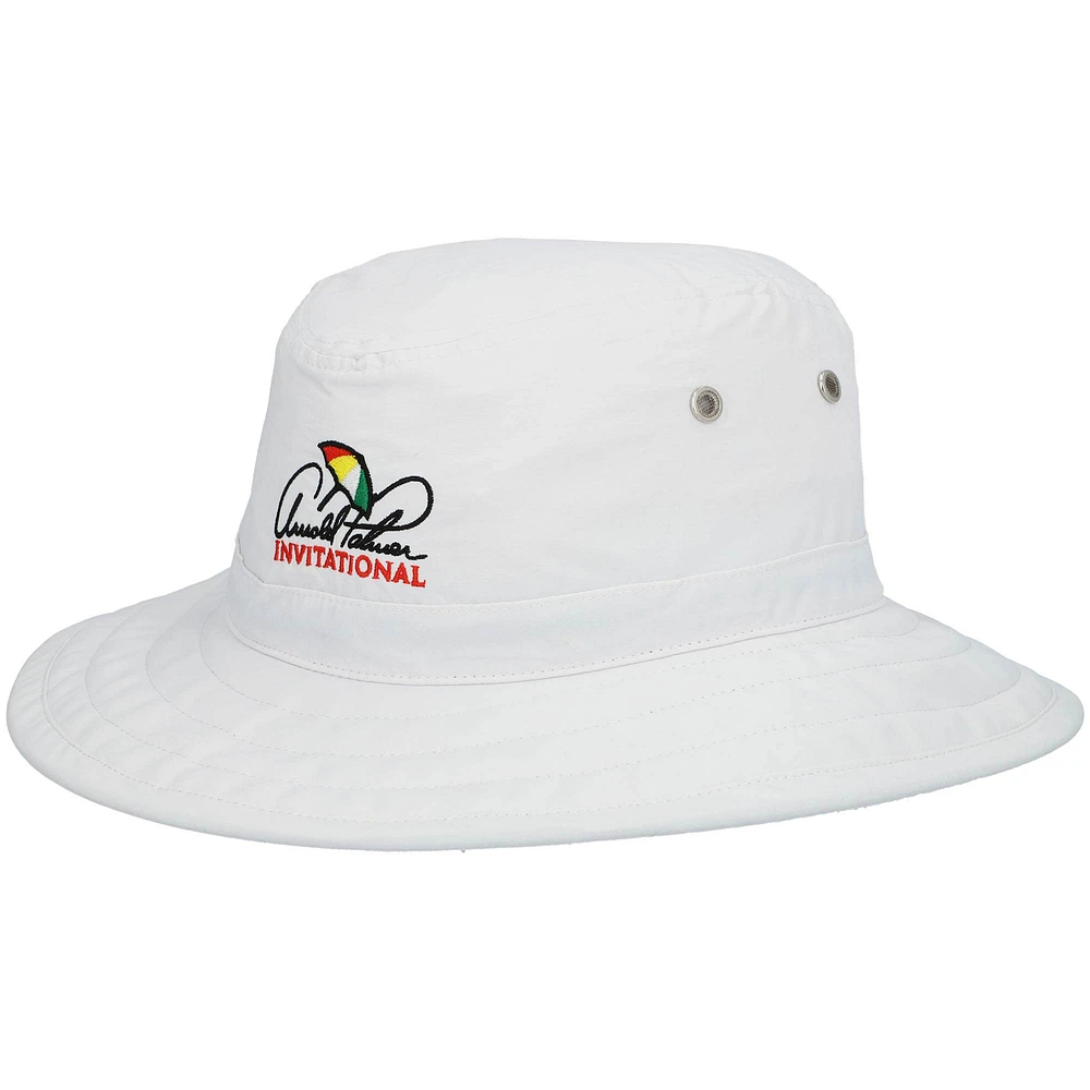 Men's Ahead White Arnold Palmer Invitational Signature Bucket Hat