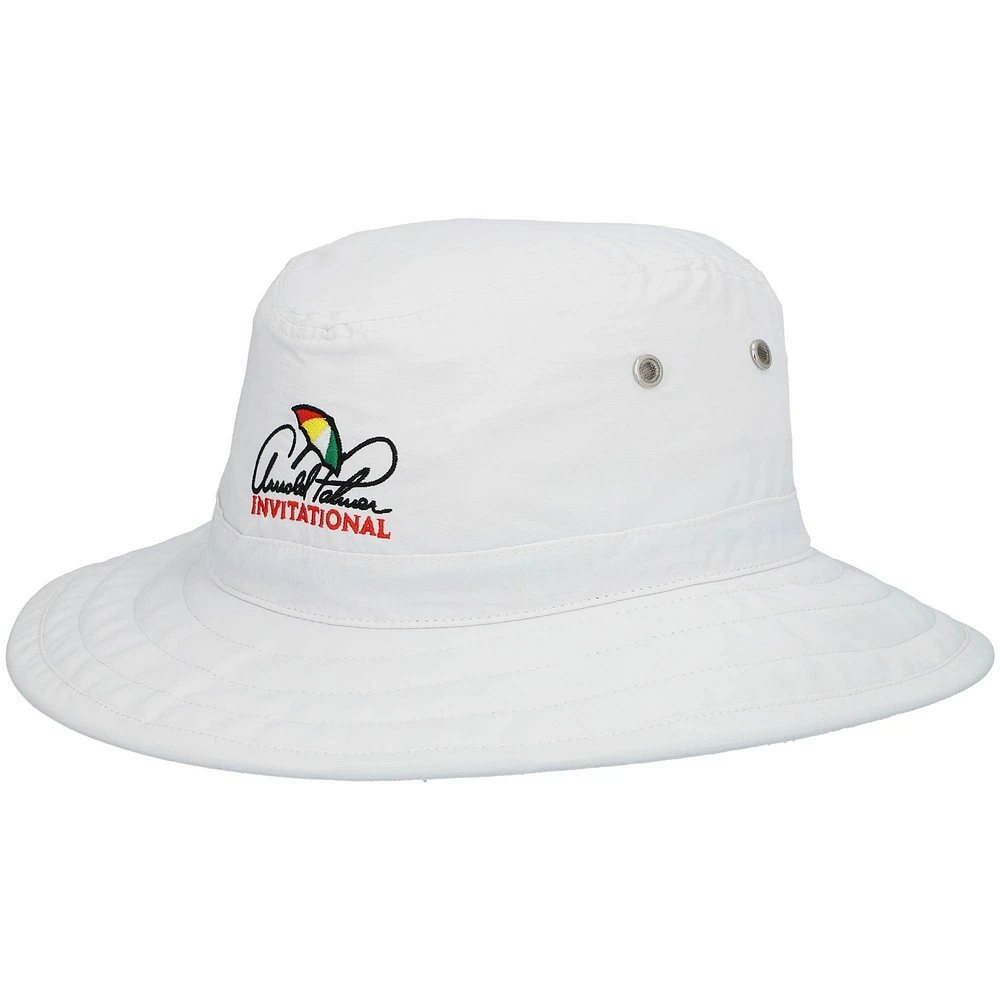 Men's Ahead White Arnold Palmer Invitational Signature Bucket Hat