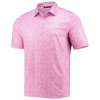 Men's Cutter & Buck Pink Arnold Palmer Invitational Constellation Polo