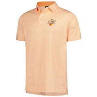 Polo FootJoy Orange Arnold Palmer Invitational Citrus Print Lisle pour homme