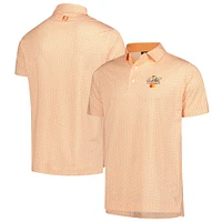 Polo FootJoy Orange Arnold Palmer Invitational Citrus Print Lisle pour homme