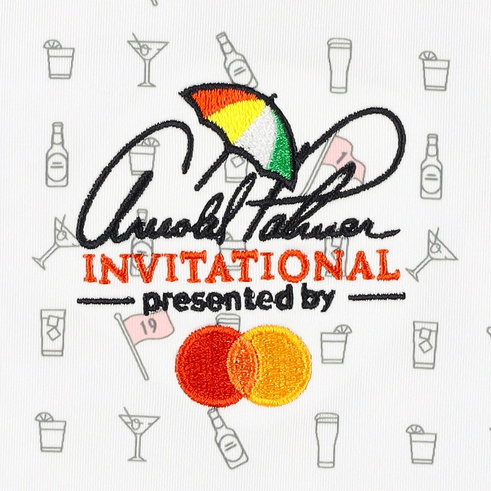 Men's FootJoy White Arnold Palmer Invitational 19th Hole Lisle Polo