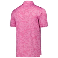 Men's Levelwear Pink Arnold Palmer Invitational Tilt Polo