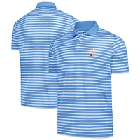 Polo Nike bleu Arnold Palmer Invitational Victory Stripe Performance pour homme