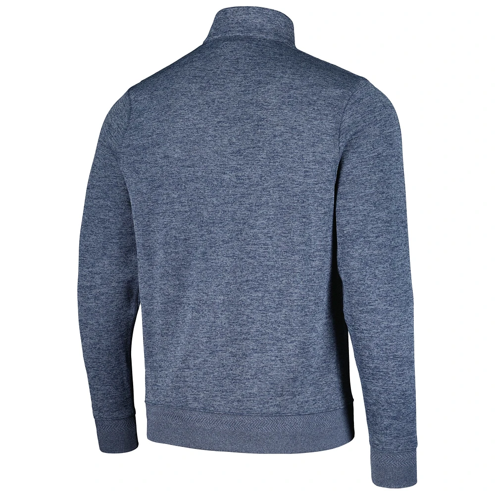 Haut à demi-zip Nike Heather Navy Arnold Palmer Invitational Player Performance pour hommes