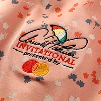 Men's Nike Orange Arnold Palmer Invitational Micro Floral Performance Polo