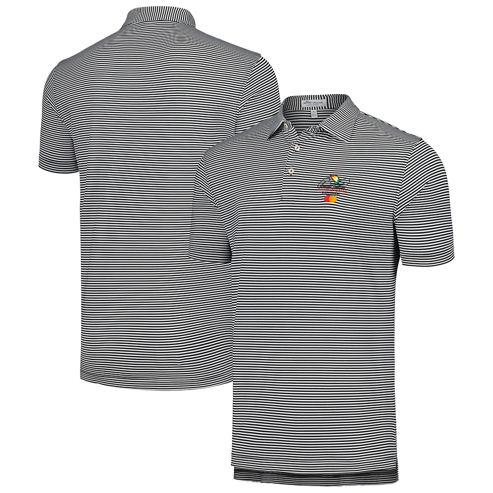 Polo Peter Millar Arnold Palmer Invitational Hales noir pour homme