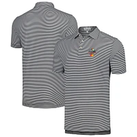 Polo Peter Millar Arnold Palmer Invitational Hales noir pour homme