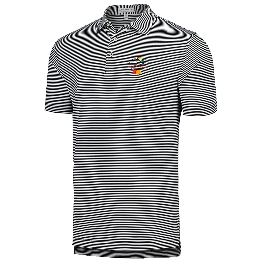 Polo Peter Millar Arnold Palmer Invitational Hales noir pour homme