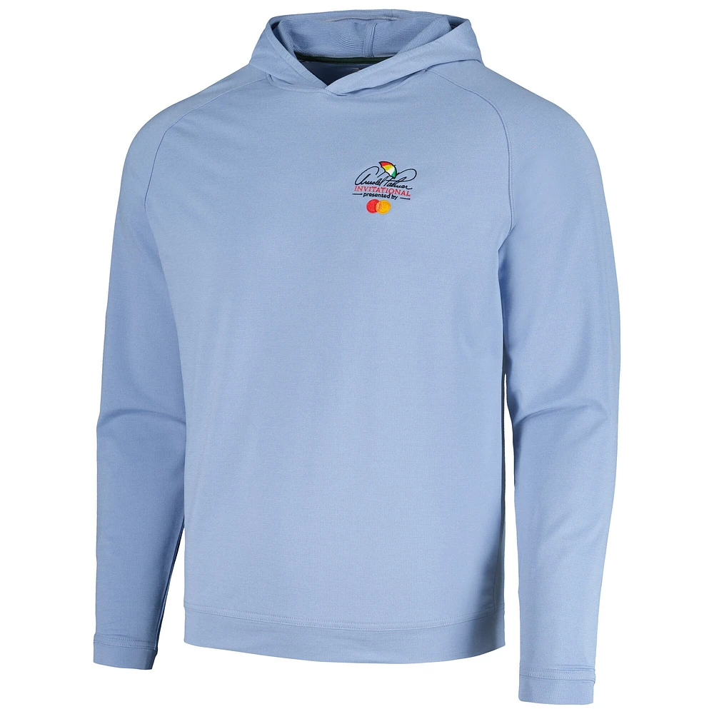 Sweat à capuche bleu Peter Millar Arnold Palmer Invitational Pine Performance Raglan pour hommes