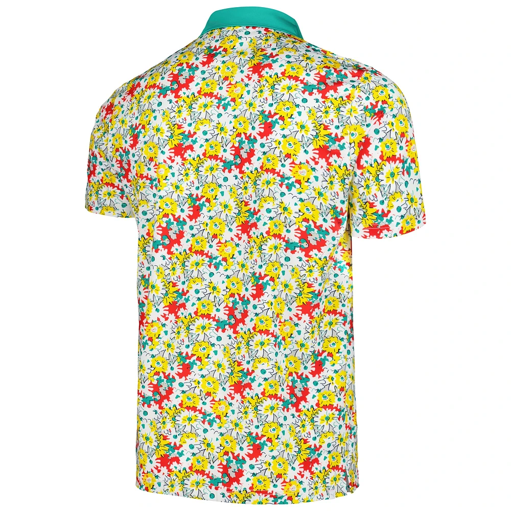 Polo vert Puma Arnold Palmer Invitational Floral MATTR pour hommes