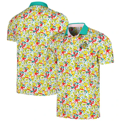 Men's Puma Green Arnold Palmer Invitational Floral MATTR Polo