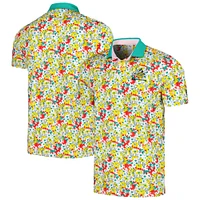 Men's Puma Green Arnold Palmer Invitational Floral MATTR Polo