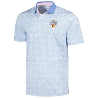 Men's Puma Light Blue Arnold Palmer Invitational Iced Tea MATTR Polo