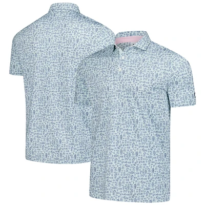Polo Puma Arnold Palmer MATTR Sketch bleu clair pour homme