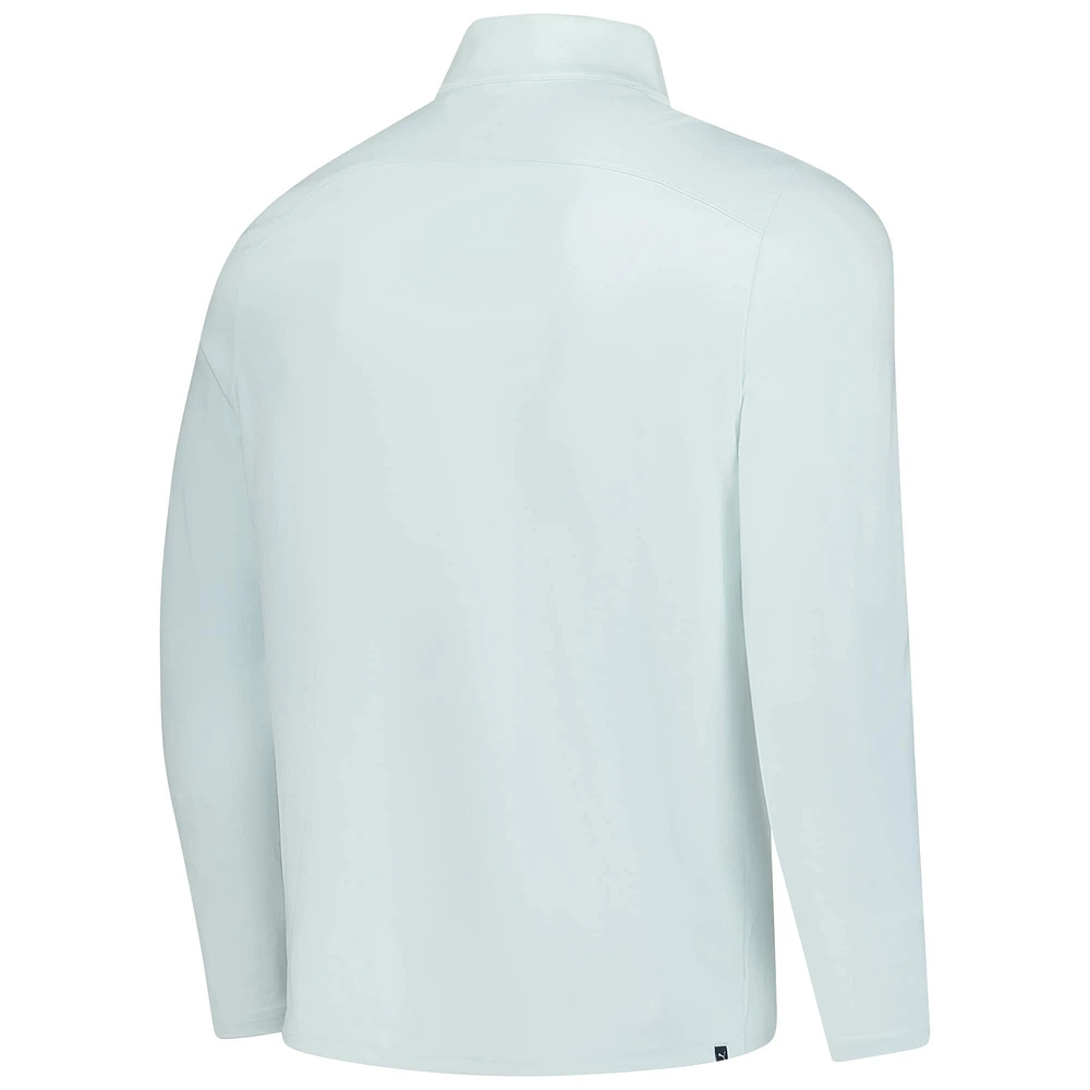 Men's Puma Mint Arnold Palmer Cloudspun One-Quarter Zip Top