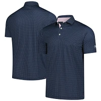 Polo Puma bleu marine Arnold Palmer MATTR Micro Umbrellas imprimé pour homme