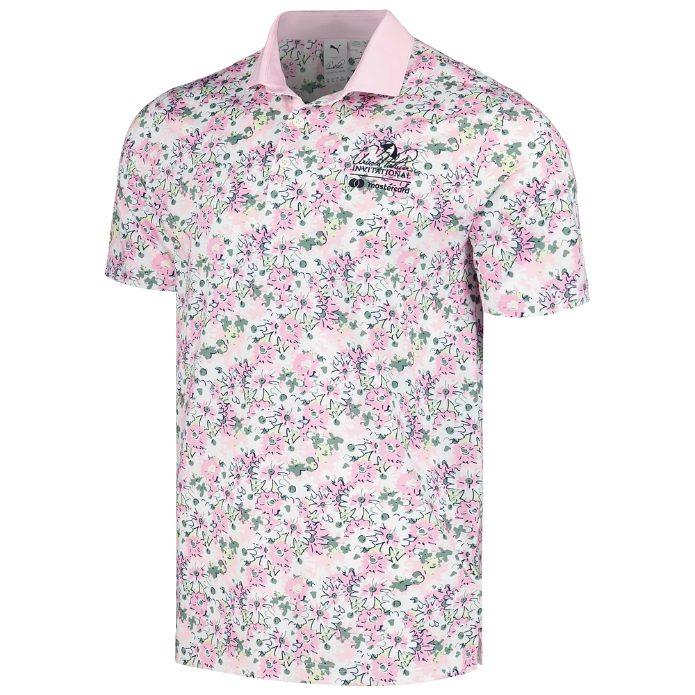 Men's Puma Arnold Palmer Invitational Floral MATTR Polo