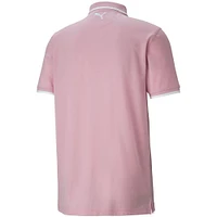 Men's Puma Pink Arnold Palmer Invitational Signature Tipped Polo