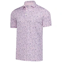 Men's Puma Pink Arnold Palmer MATTR Sketch Polo