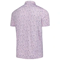 Men's Puma Pink Arnold Palmer MATTR Sketch Polo