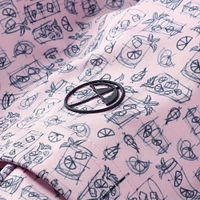 Men's Puma Pink Arnold Palmer MATTR Sketch Polo