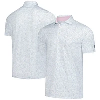 Polo Puma blanc Arnold Palmer MATTR Sketch pour homme