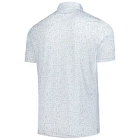 Polo Puma blanc Arnold Palmer MATTR Sketch pour homme