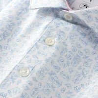 Polo Puma blanc Arnold Palmer MATTR Sketch pour homme