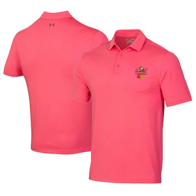 Polo vert Arnold Palmer Invitational T2 Under Armour pour homme