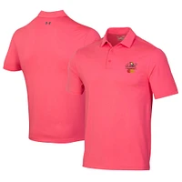 Polo vert Arnold Palmer Invitational T2 Under Armour pour homme