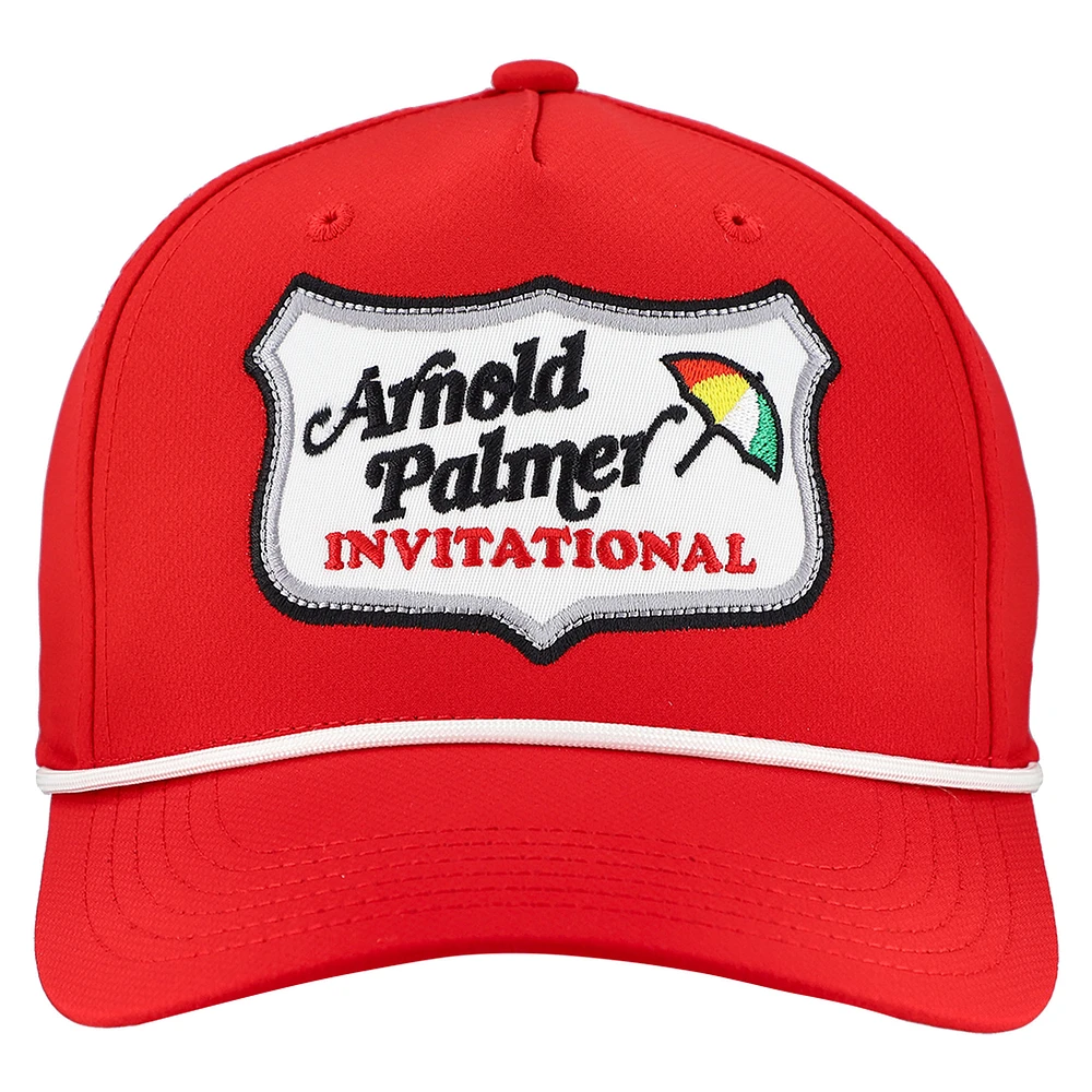Casquette ajustable unisexe Ahead Red Arnold Palmer Invitational Alto Rope