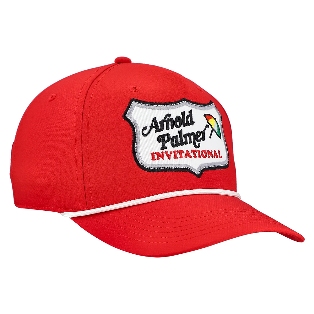 Casquette ajustable unisexe Ahead Red Arnold Palmer Invitational Alto Rope