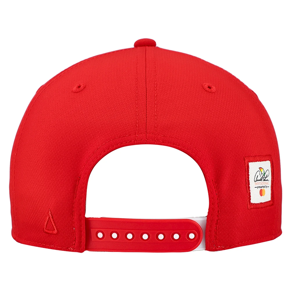 Casquette ajustable unisexe Ahead Red Arnold Palmer Invitational Alto Rope