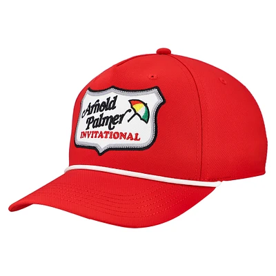 Casquette ajustable unisexe Ahead Red Arnold Palmer Invitational Alto Rope