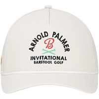 Unisex Barstool Golf  Cream Arnold Palmer Invitational Adjustable Rope Hat