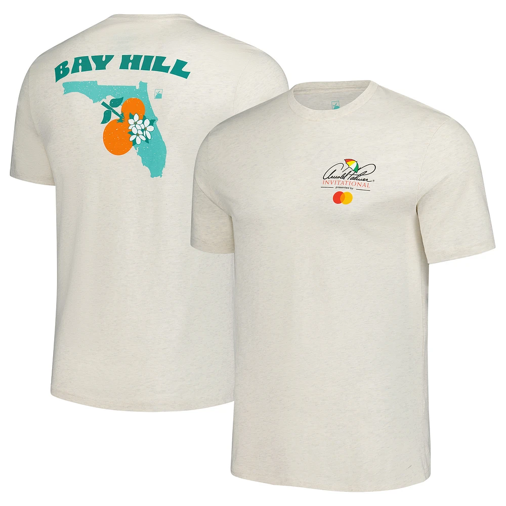 T-shirt unisexe Flomotion Tan Arnold Palmer Invitational Florida Citrus