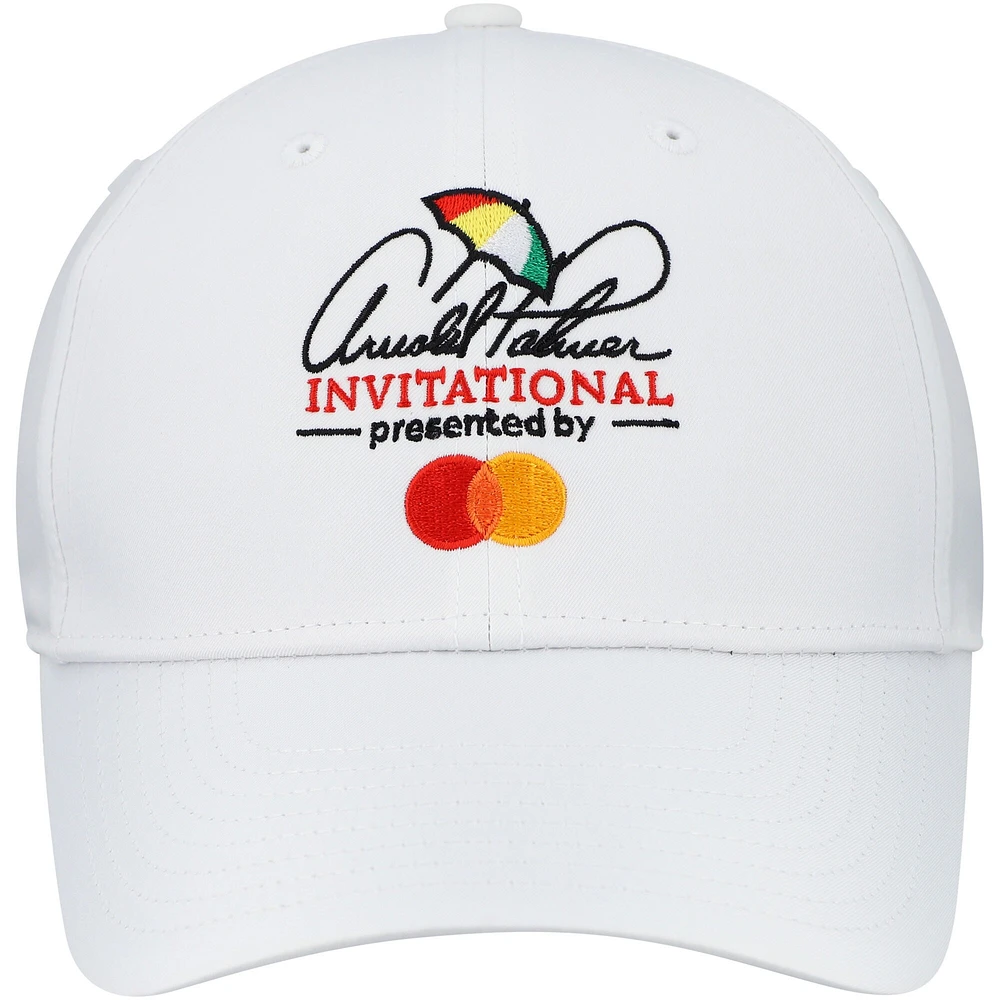 Casquette ajustable Nike blanche unisexe Arnold Palmer Invitational Club Performance