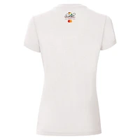 Women's Ahead  White Arnold Palmer Invitational Vista V-Neck T-Shirt