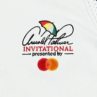 Polo en jersey extensible sans manches Peter Millar blanc Arnold Palmer Invitational Opal pour femme