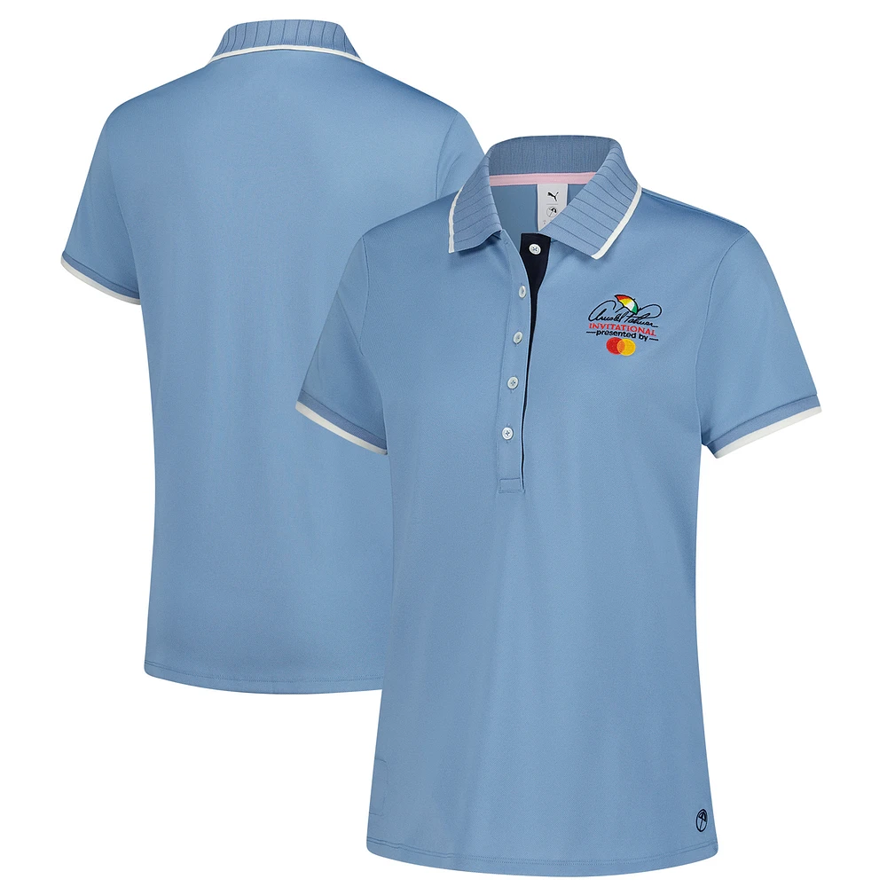 Women's Puma  Blue Arnold Palmer Invitational Pique Polo