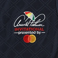 Women's Puma  Navy Arnold Palmer Invitational Jacquard dryCELL Sleeveless Polo