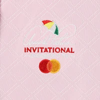 Women's Puma  Pink Arnold Palmer Invitational Jacquard dryCELL Sleeveless Polo