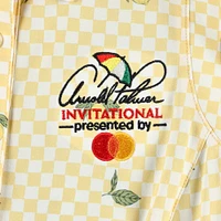 Women's Puma  Yellow Arnold Palmer Invitational Lemons Woven Dress