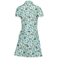 Women's Smith & Quinn  Green Arnold Palmer Invitational Toile Ivy Dress